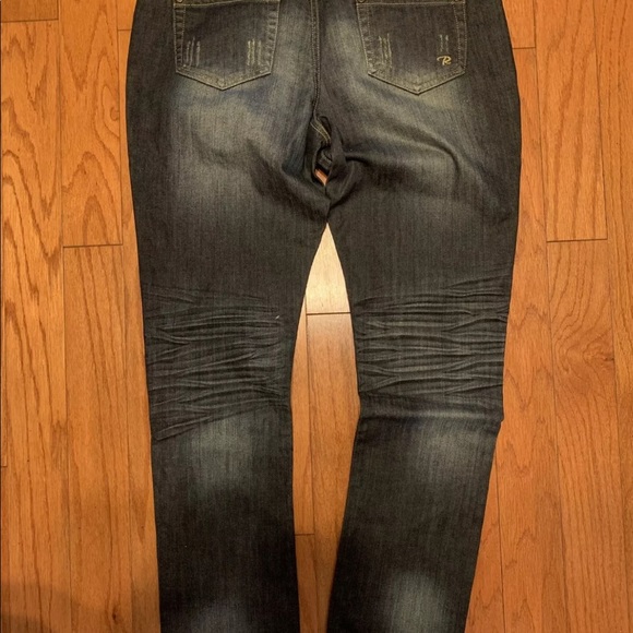 Flare Leg Skinny Jeans - Picture 5 of 7